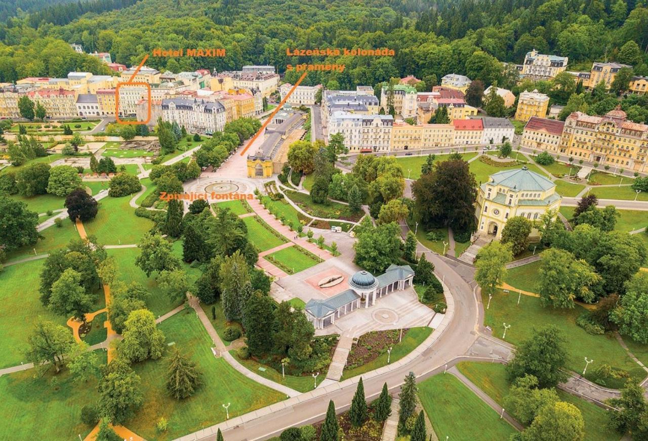 Hotel Maxim Mariánské Lázně Kültér fotó